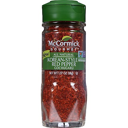 McCormick Gourmet All Natural Korean Style Red Pepper - 1.37 Oz - Image 1