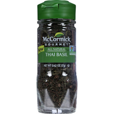 McCormick Gourmet All Natural Thai Basil - 0.62 Oz - Image 1