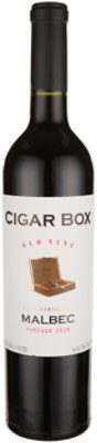 Cigar Box Malbec Reserve Wine - 750 Ml - Image 1