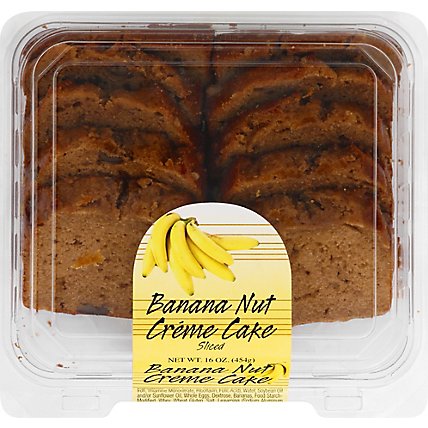 Olsons Baking Company Sliced Banana Nut Creme Cake - 16 Oz. - Image 1