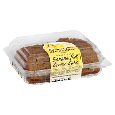 Olsons Baking Company Sliced Banana Nut Creme Cake - 16 Oz.