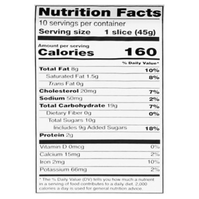 Olsons Baking Company Sliced Banana Nut Creme Cake - 16 Oz. - Image 4