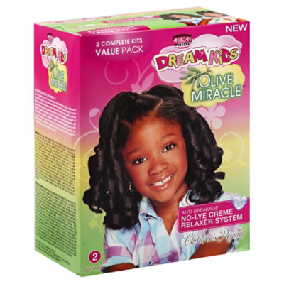 African Pride Olive Miracle Relaxer Regular - 2 Count
