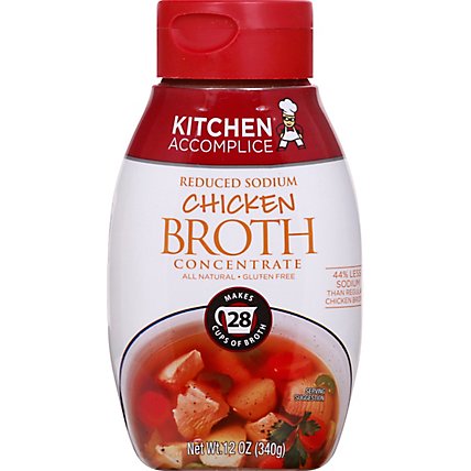 Kitchen Accomplice Broth Concentrate Reduced Sodium Chicken - 12 Oz - Image 2