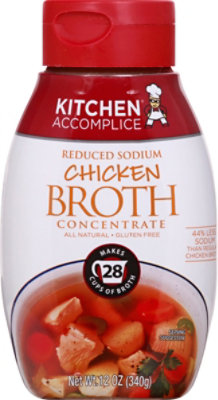 Kitchen Accomplice Broth Concentrate Reduced Sodium Chicken - 12 Oz - Image 2