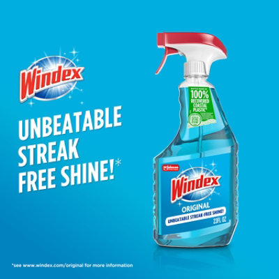 Windex Original Blue Glass Cleaner Spray Bottle - 23 Fl. Oz. - Image 4