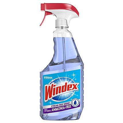 Windex Ammonia Free Crystal Rain Scent Glass Cleaner Spray Bottle - 23 Fl. Oz. - Image 2