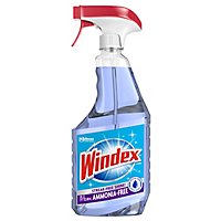 Windex Ammonia-Free Glass Cleaner Trigger Bottle Crystal Rain 23 fl oz