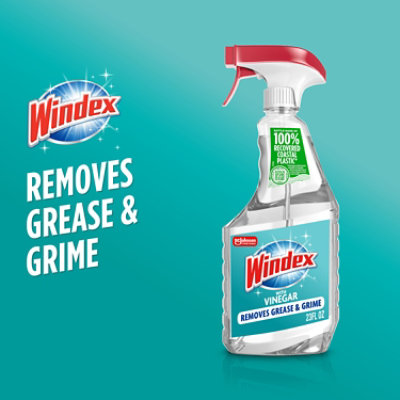 Windex Vinegar Glass Cleaner Spray Bottle - 23 Fl. Oz. - Image 4