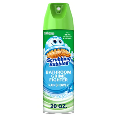 Scrubbing Bubbles Bathroom Grime Fighter Rainshower Bathroom Disinfectant Aerosol - 20 Oz - Image 2