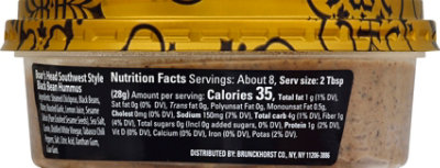 Boars Head Hummus Southwest Black Bean - 10 Oz - Image 3