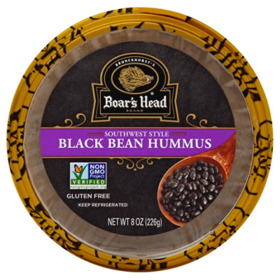 Boars Head Hummus Southwest Black Bean - 10 Oz - Image 1
