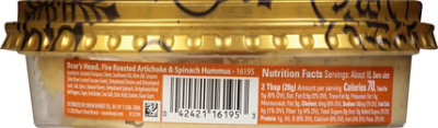 Boars Head Hummus Artichoke Spinach - 10 Oz - Image 6