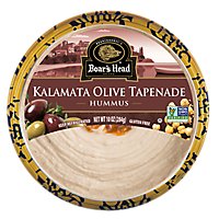 Boars Head Hummus Kalamata Olive - 10 Oz - Image 1