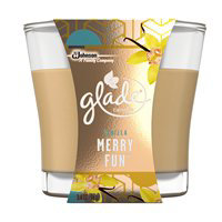 Glade Candle Merry Fun Vanilla - 3.4 Oz - Image 1