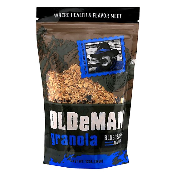Olde Man Granola Blueberry Almond - 12 Oz