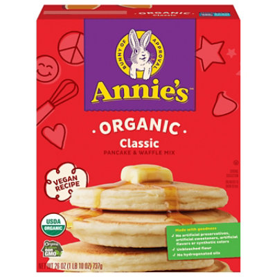 Annies Homegrown Pancake & Waffle Mix Organic - 26 Oz - Image 3