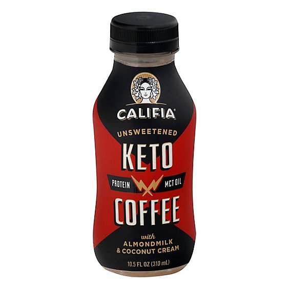 Califia Farms Cold Brew Full Shot Coffee W/Mcts - 10.5 Fl. Oz.