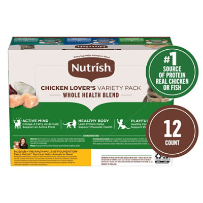 Rachael Ray Nutrish Food for Cats Chicken Lovers Variety Pack - 12-2.8 Oz - Image 2