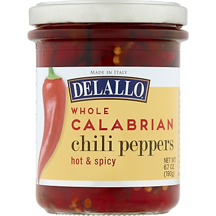 DeLallo Peppers Calabrian Chili - 6.7 Oz - Image 2