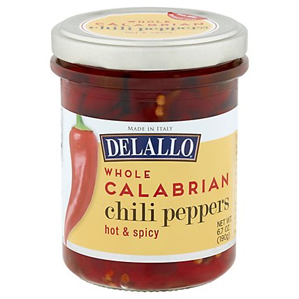 DeLallo Peppers Calabrian Chili - 6.7 Oz - Image 1