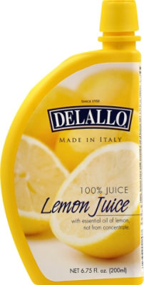 DeLallo Lemon Juice - 6.75 Oz - Image 2