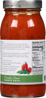 DeLallo Tomato Sauce Pomodoro Fresco Tomato Basil Jar - 25.25 Oz - Image 6