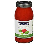 DeLallo Tomato Sauce Pomodoro Fresco Tomato Basil Jar - 25.25 Oz