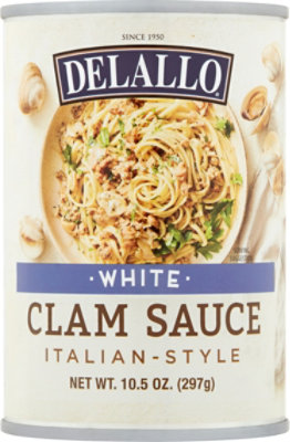 Delallo Seafoods Clam Sce White - 10.5 Oz - Image 1