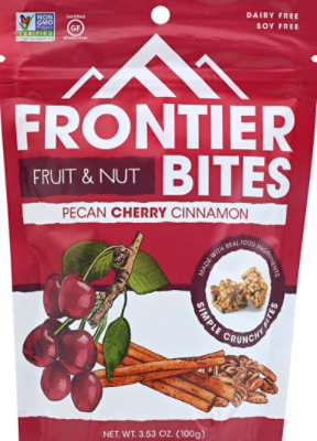 Frontier Bites Pecan Cherry Cinnamon - 3.53 Oz - Image 1