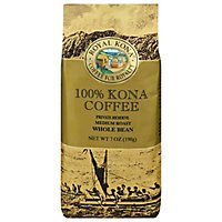 Royal Kona Coffee Private Reserve Whole Bean Medium Roast - 7 Oz - Image 1