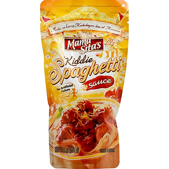 Mamasitas Kiddie Spaghetti Sauce - 8.8 Oz