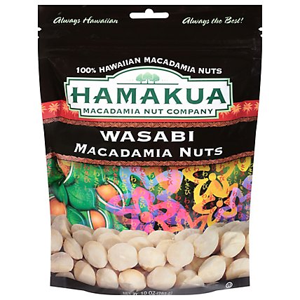 Hamakua Macadamia Nut Company Macadamia Nuts Wasabi - 10 Oz - Image 3