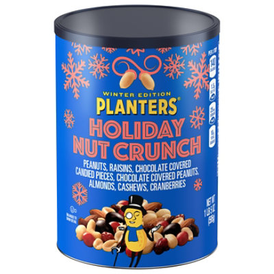Planters Winter Edition Nut Crunch Trail Mix Snack with Peanuts - 1 Lb 5 Oz