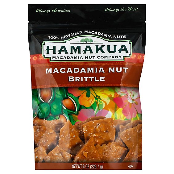 Hamakua Macadamia Nut Brittle - 8 Oz