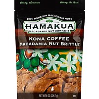 Hamakua Kona Coffee Macadamia Nut Brittle - 8 Oz - Image 2
