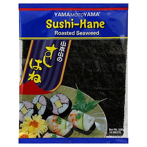 Yamamotoyama Sushi Hane Yaki Nori - 10 Count