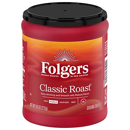 Folgers Classic Medium Roast  - 9.6 Oz  - Image 3