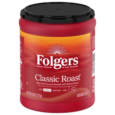 Folgers Classic Medium Roast  - 9.6 Oz  - Image 4