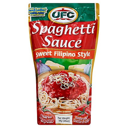 Ufc Spaghetti Sauce Sweet Filipino Style - 35 Oz - Image 1