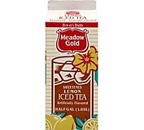Meadow Gold Sweetened Lemon Iced Tea - 64 Fl. Oz.