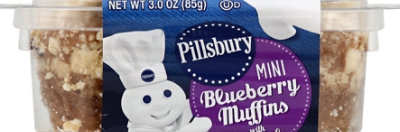 Pillsbury Mini Muffins Blueberry With Streusel - 3 Oz - Image 2