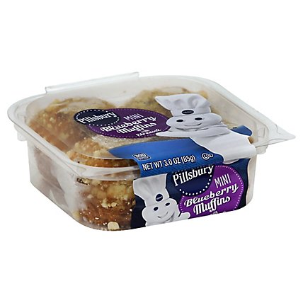 Pillsbury Mini Muffins Blueberry With Streusel - 3 Oz - Image 1