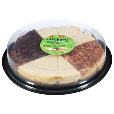 Overjoyed Celebration Variety Cheesecake - 40 Oz