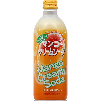 Ucc Mango Creme Soda - 16.5 Fl. Oz. - Image 2
