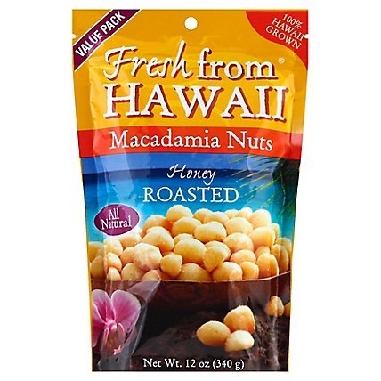 MacFarms Macadamia Nuts Honey Roasted - 12 Oz - Image 1