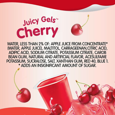 Snack Pack Sugar Free Cherry Flavored Juicy Gels - 4-3.25 Oz - Image 5