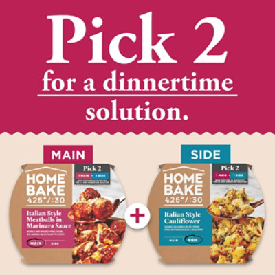 HomeBake 425°/:30 Italian Style Meatballs in Marinara Sauce Frozen Main - 22.2 Oz - Image 4