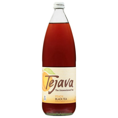 Tejava Ice Tea Peach Unsweetened - 33.8 Fl. Oz. - Image 3