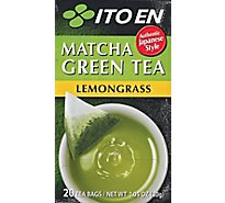 Ito En Matcha Green Tea Lemongrass 20 Count - 1.05 Oz